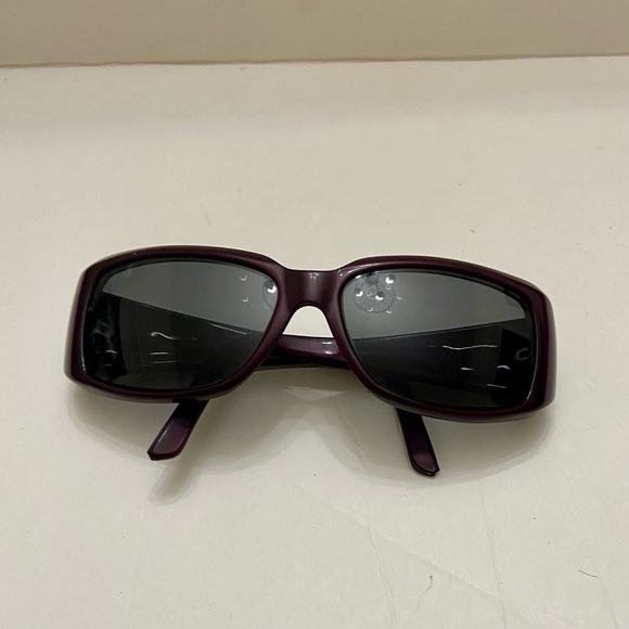 Valentino Garavani Burgundy Large Sunglasses with Case 5449S CZZ 56#16 130 - Picture 12 of 16